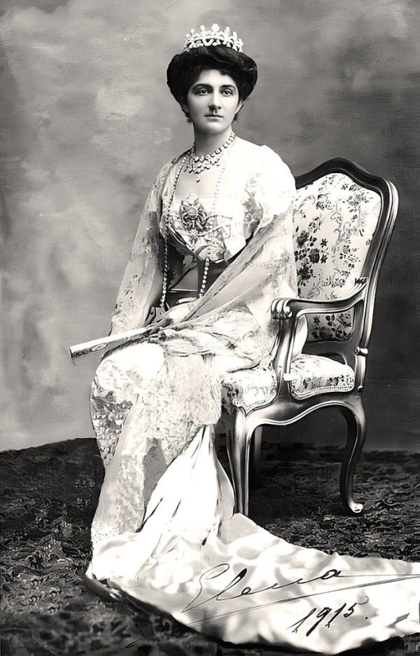 Portrait de la reine Hélène d'Italie