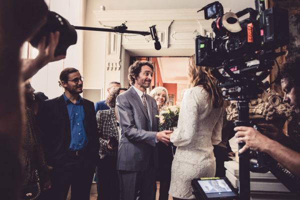 Tournage au château de Castries en 2022