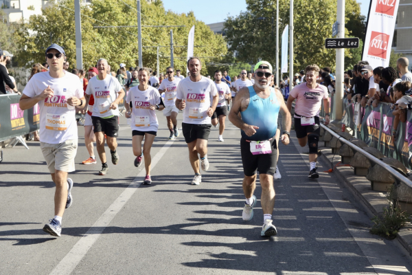 Michaël Delafosse participe à la course