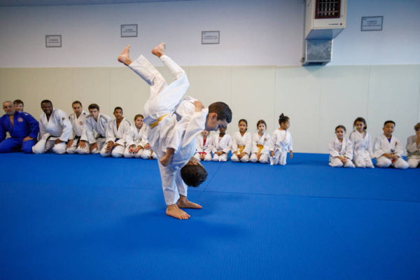 Jeunes judokas