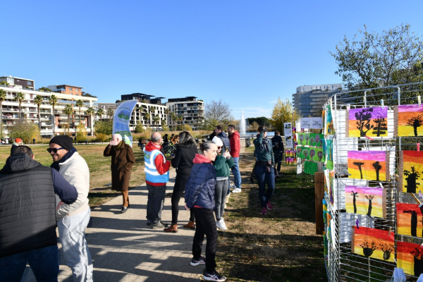 inauguration du bosquet 