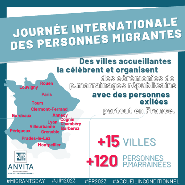 Plus de 15 villes impliquées dans le dispositif de parrainages républicains de l'ANVITA