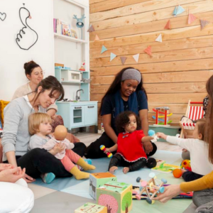 Accueil parents enfants à l'association L'appart la Bobine