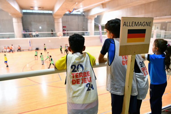 Chaque équipe représentait un pays de handball