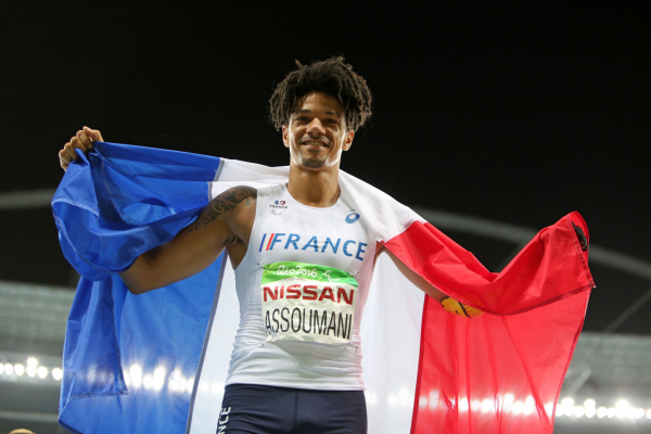 Arnaud Assoumani, multi-médaillé olympique en para athlétisme