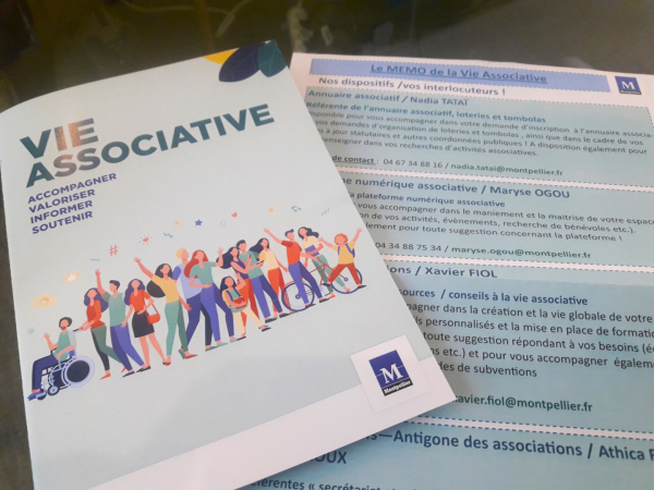 Fascicule d'accueil du service Vie associative