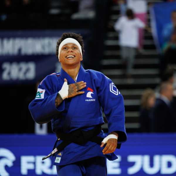 Amandine Buchard, vice-championne olympique en -56kg, vise l'or à Paris 