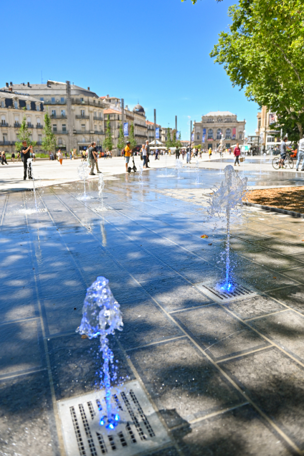 Relier l'Opéra, la Comédie et les allées ombragées de l'Esplanade