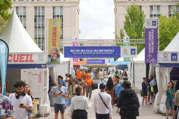 De nombreux stands de la collectivité 