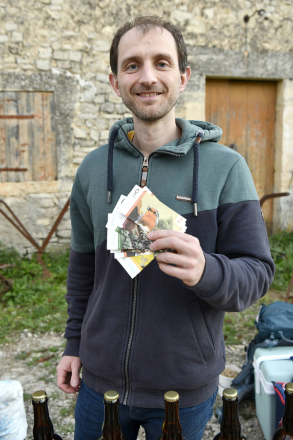Quentin Hontas, brasseur