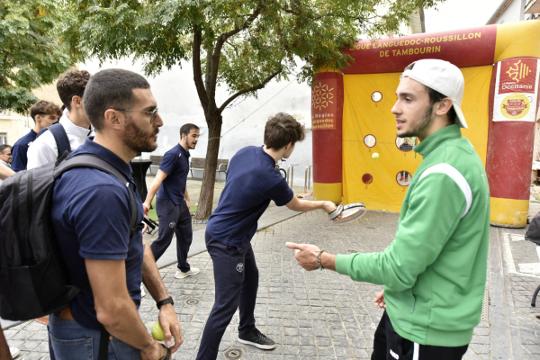 Tambourin et volley au programme de Cournonterral