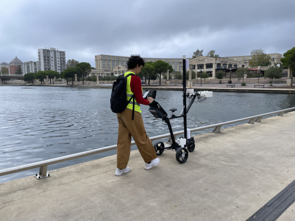 chariot Picopatt à Montpellier étudiant 