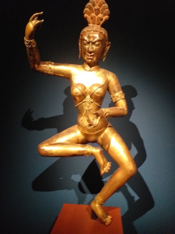 Dakini dansante. Art tibétain (XVIIIe siècle)