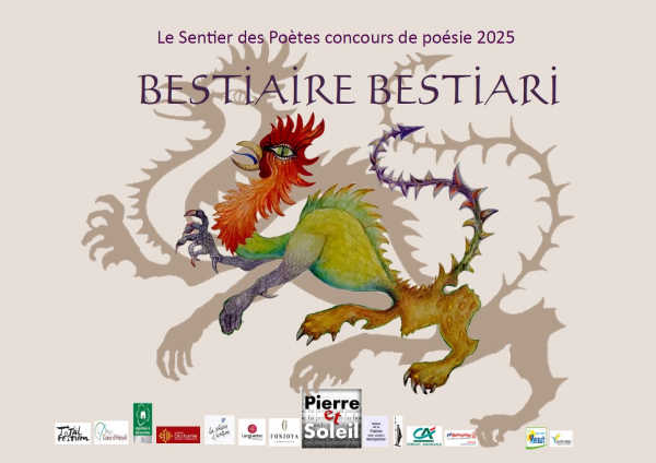 Visuel du concours de poésie Bestiaire