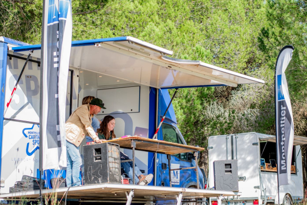 Camion commentateur ou jury