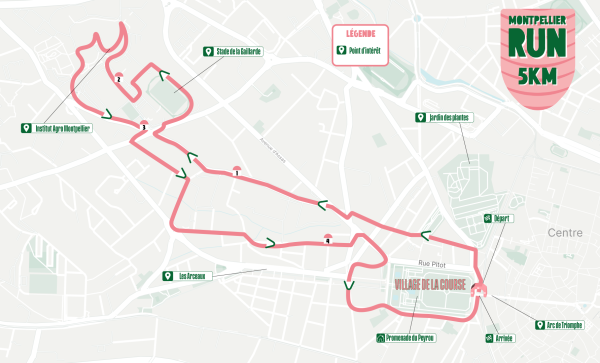 Parcours 5km