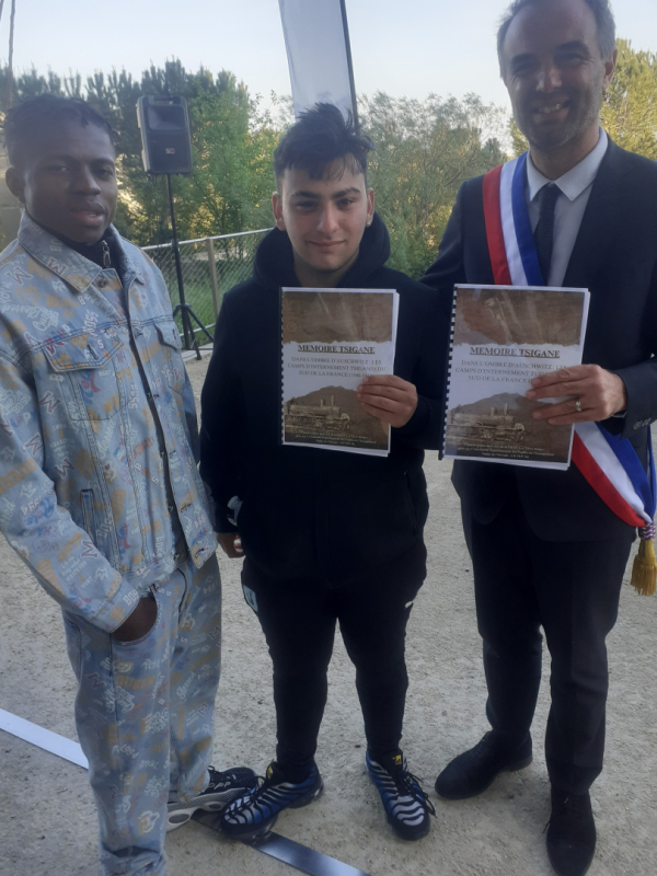 jeunes de la MECS Les Terres Rouges maire Michaël Delafosse journal 