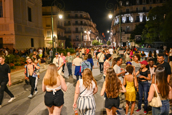 Ambiance de rue Fête de la Musique