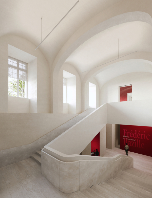 Future Escalier au musée fabre