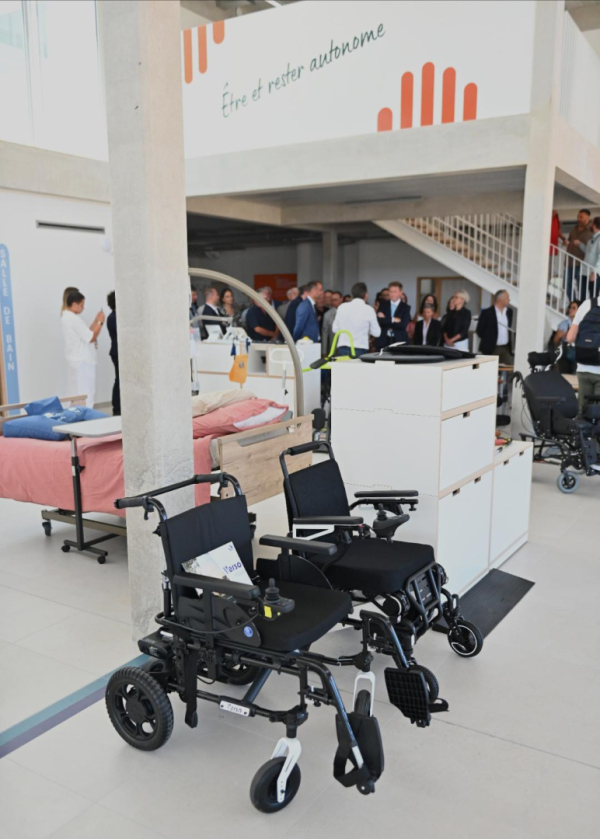 Visite du bâtiement suite aux discours inauguraux