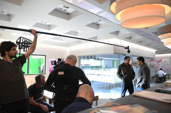 Tournage d'"Un si grand soleil"