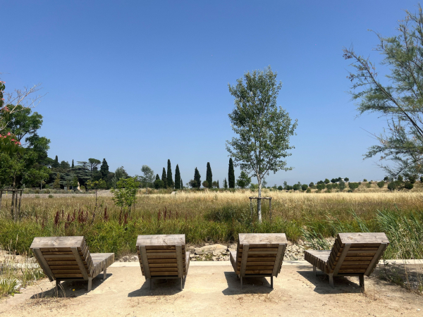 PArc et chaises
