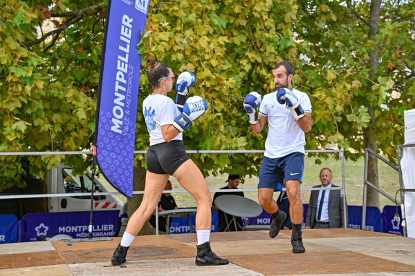 démonstration de sport