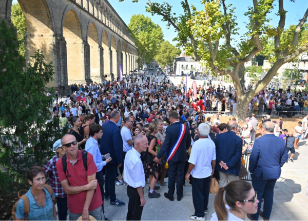 inauguration par les officiels