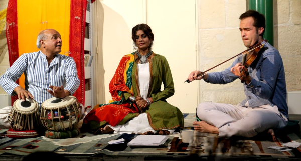 Photo du trio sangam