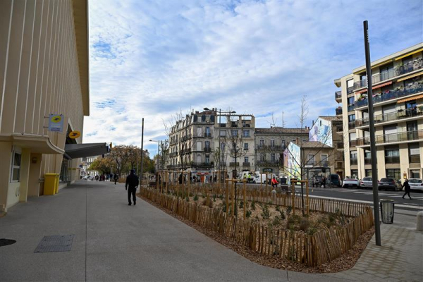 Place Rondelet aménagée