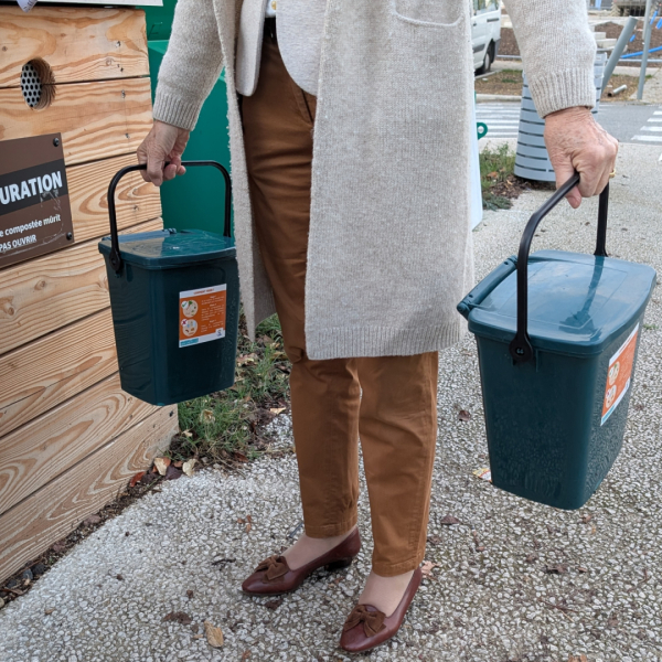 Distribution de compost