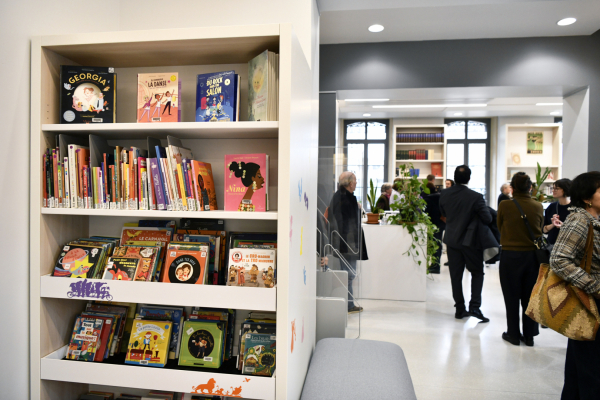 Une médiathèque de 130 m2 ouverte à tous