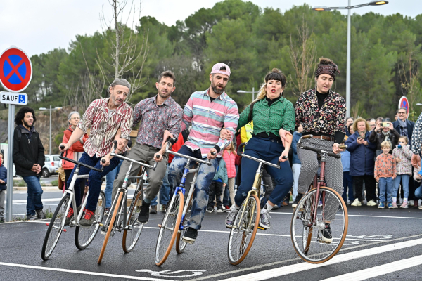 La bande à Tyrex a assuré le spectacle à Clapiers