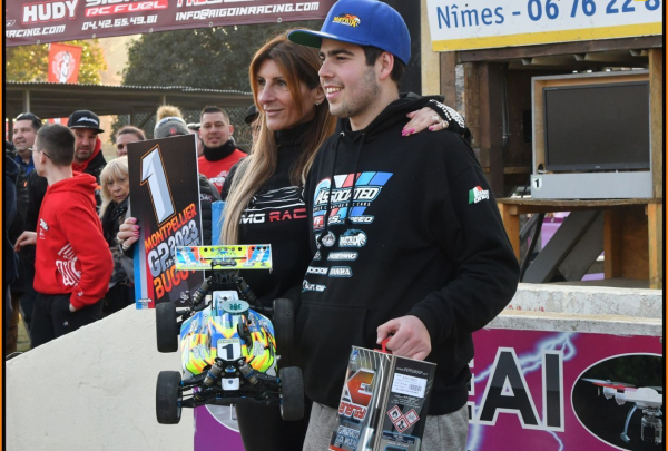 La "star", l'Italien Davide Ongaro, triple champion du monde, de retour sur le Grand prix Montpellier qu'il a remporté en 2023