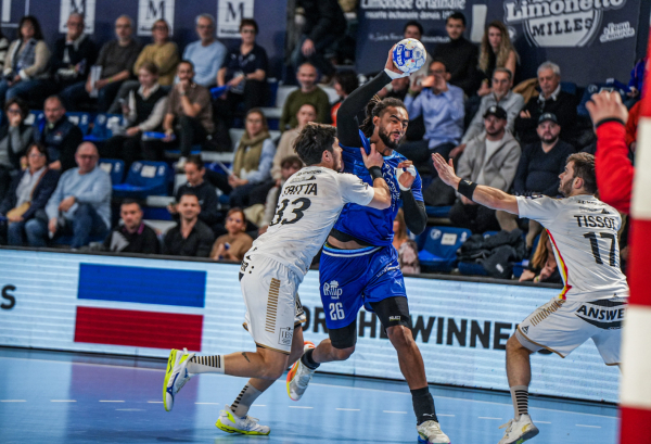 Inarrêtable en quart de finale de la Coupe de France face à Aix, l’arrière brésilien Hugo Monte est revenu en grande forme à Montpellier