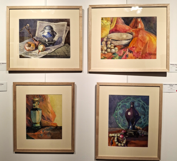 Gouaches de jeunesse de Richarme