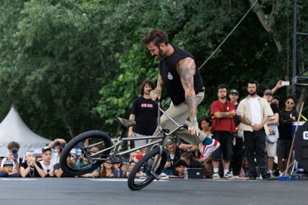 Alexandre Jumelin, champion de BMX Flat Land