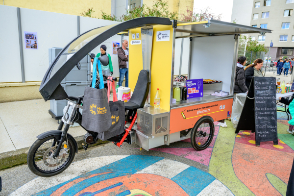 vélo cuisine mobile de Hauts Val & Co 