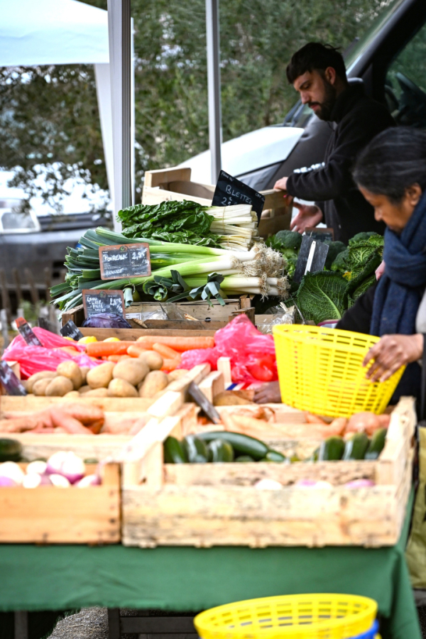 légumes marché de Grabels 