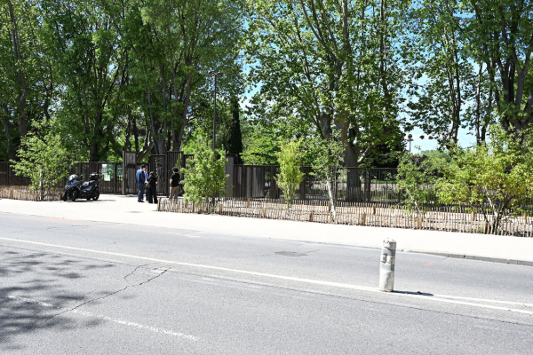 Le nouveau parvis 