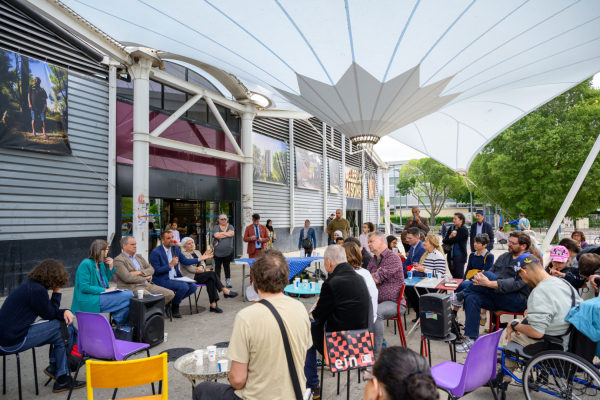 agora citoyenne halle des 4 saisons de la Mosson 