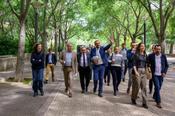 déambulation dans le quartier de la Mosson 