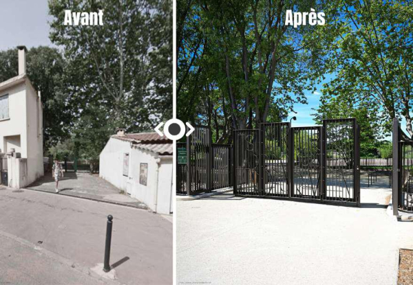 deux photos avant et après 