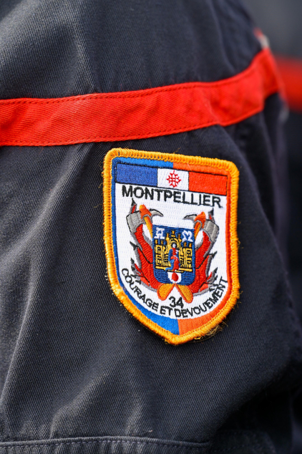 ecusson pompiers Montpellier