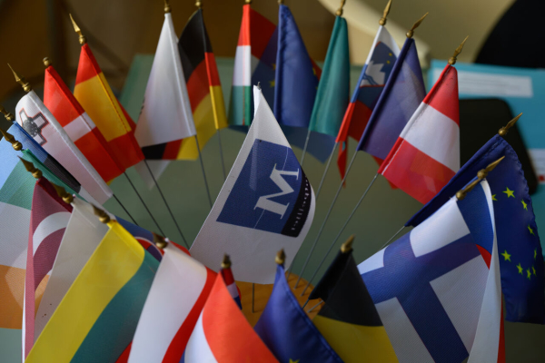 les drapeaux