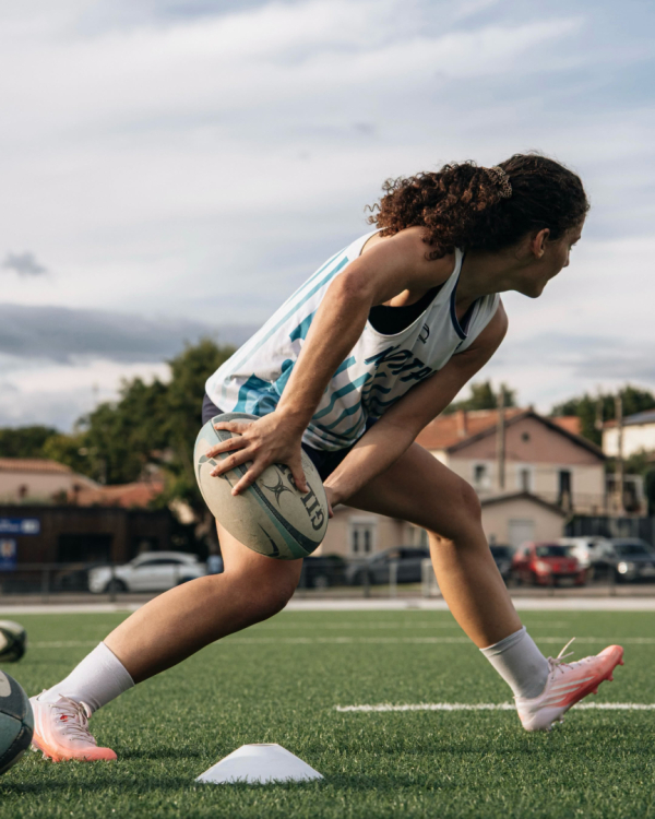 joueuse à l'entrainement 