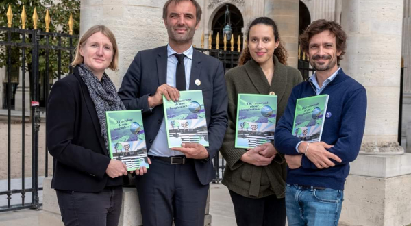 Quatre personnes présentent le dossier CEC Montpellier 2028
