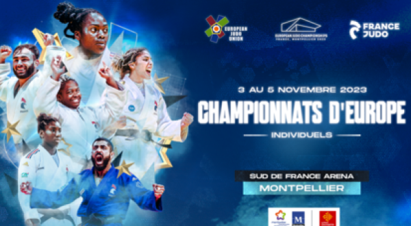 Bannière des Championnats d'Europe de Judo