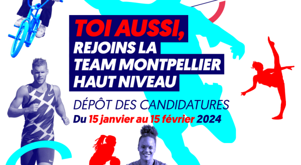Affiche Team Montpellier haut niveau