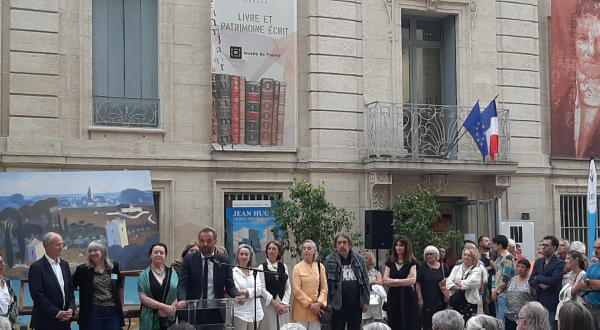 Inauguration de l'exposition dédiée à Jean Hugo au musée Médard à Lunel